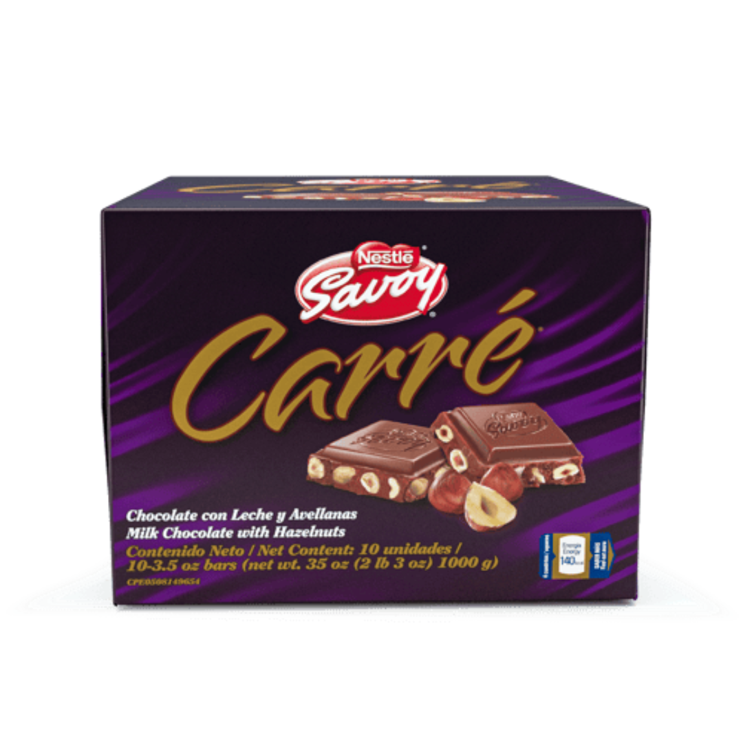 Nestlé Savoy Carré 1kg (10 unidades de 100g)