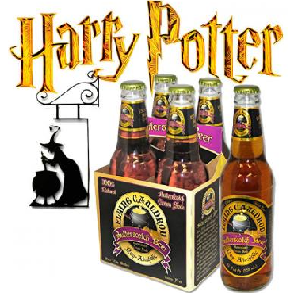 Harry Potter Cerveza de Mantequilla 355ml- Pack de 4 unidades!