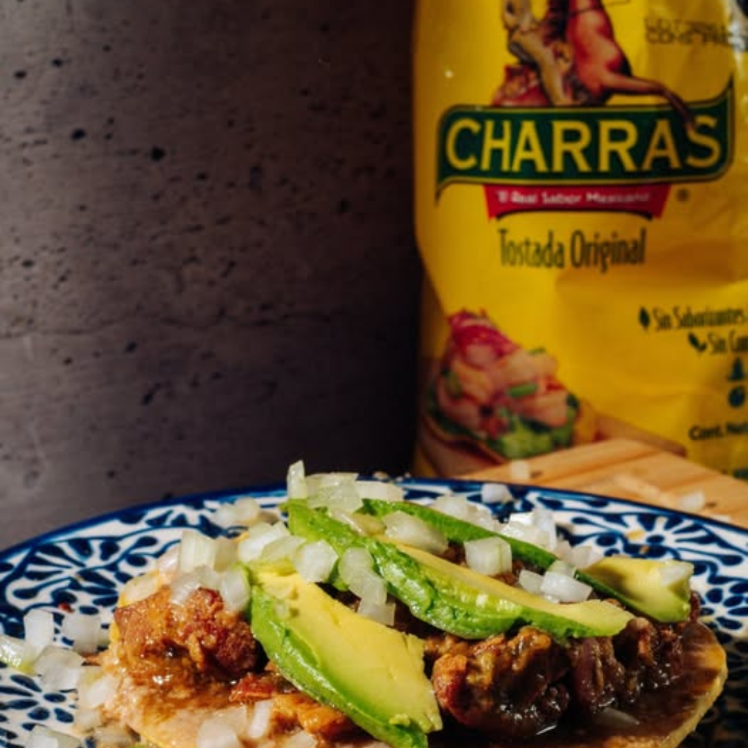 Charras - tostadas de maíz - 325g