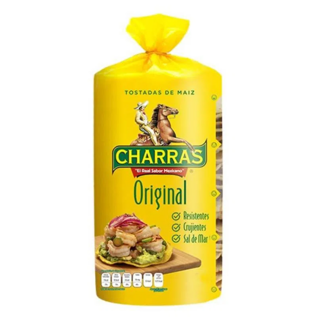 Charras - tostadas de maíz - 325g