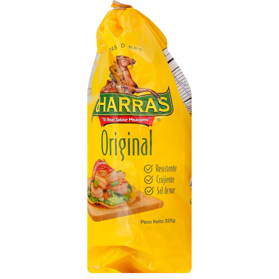 Charras - tostadas de maíz - 325g