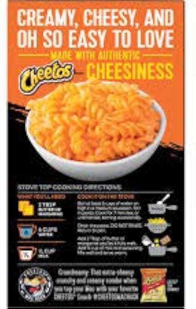 Pack 2 Cheetos Mac´n Cheese Bold&Cheese Flavor (170g)