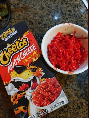 Cheetos Mac and cheese flamin hot 160g