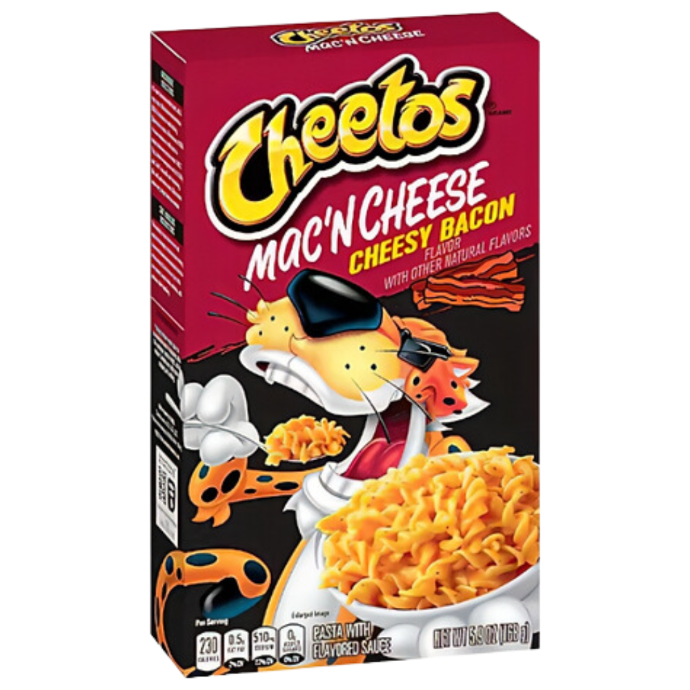 Cheetos Mac and cheese Cheesy Bacon- Macarrones con queso y bacon