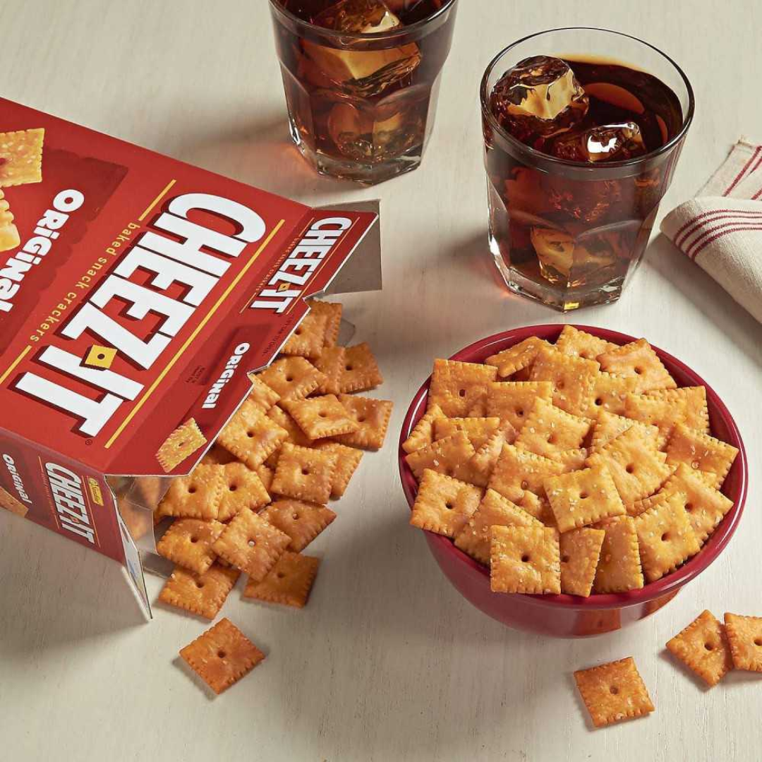 CHEEZ-IT original snack crackers 198 gr