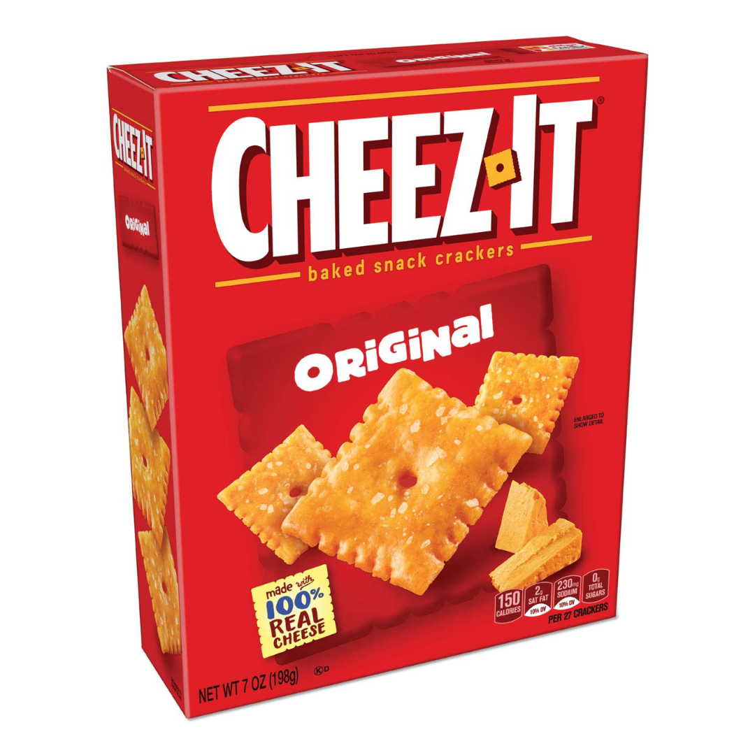 CHEEZ-IT original snack crackers 198 gr
