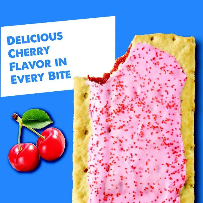 Pop Tarts  Frosted Cherry Net Wt/ Peso Neto 13.5 OZ (384g)