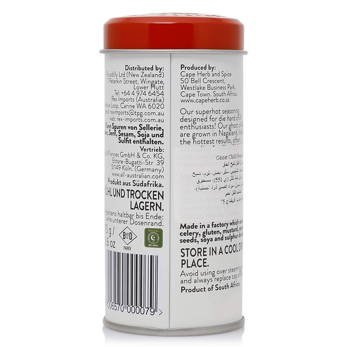 Cape herb & spice chilli chipotle 80 gr