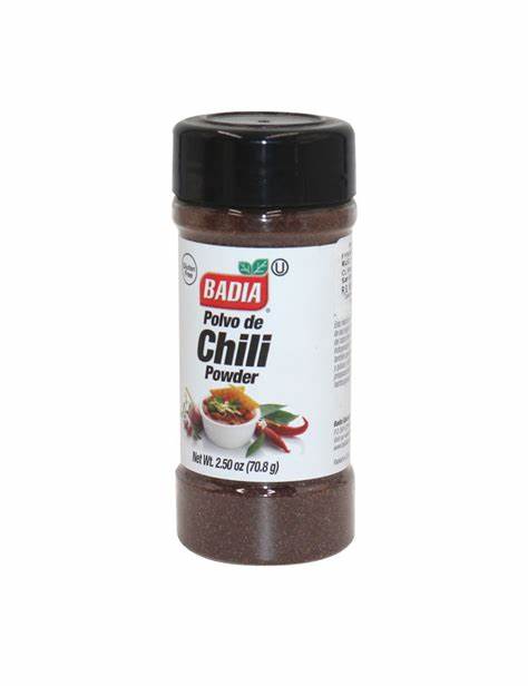 Badia Polvo De Chili Powder  Net Wt 2.50 oz (70.8g)