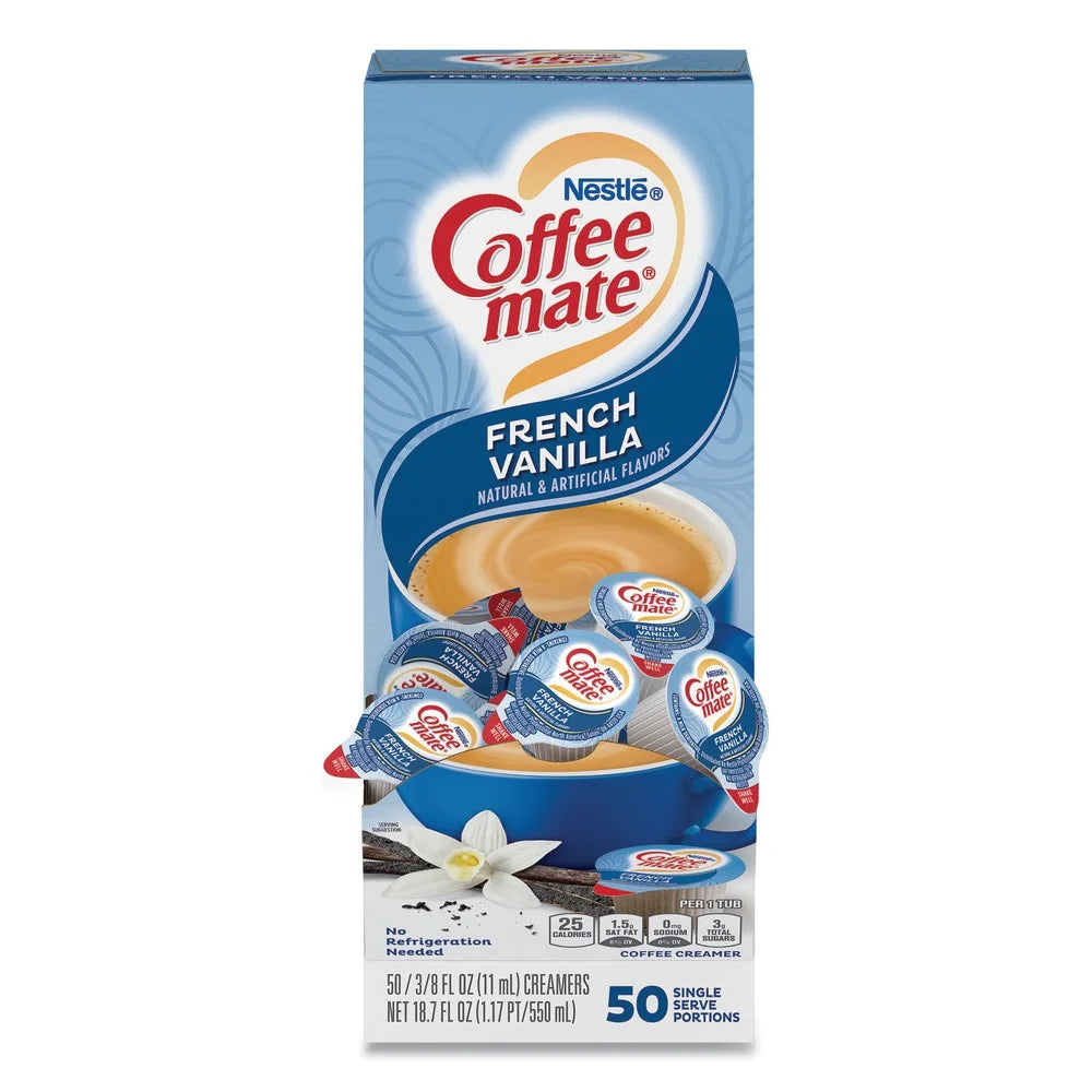 Coffee-mate French Vanilla Liquid Creamer (Caja 4 x 50ct x375oz)