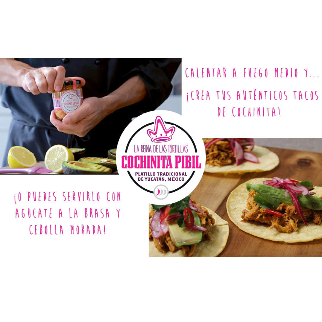 Cochinita pibil La reina de las tortillas 250g