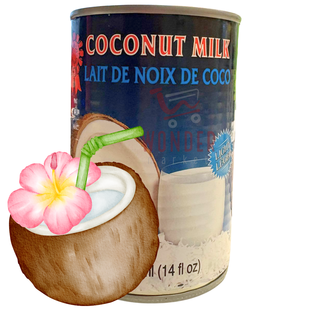 Coconut milk Light 400ml - Ribbon Brand