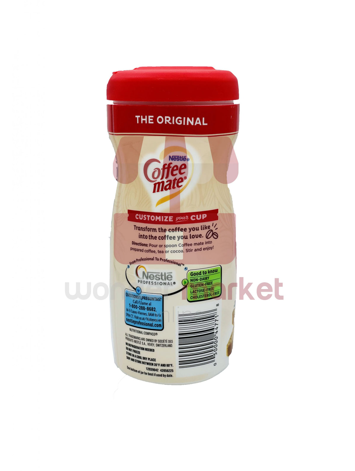 Coffee mate nestle original 11oz - 12 uds