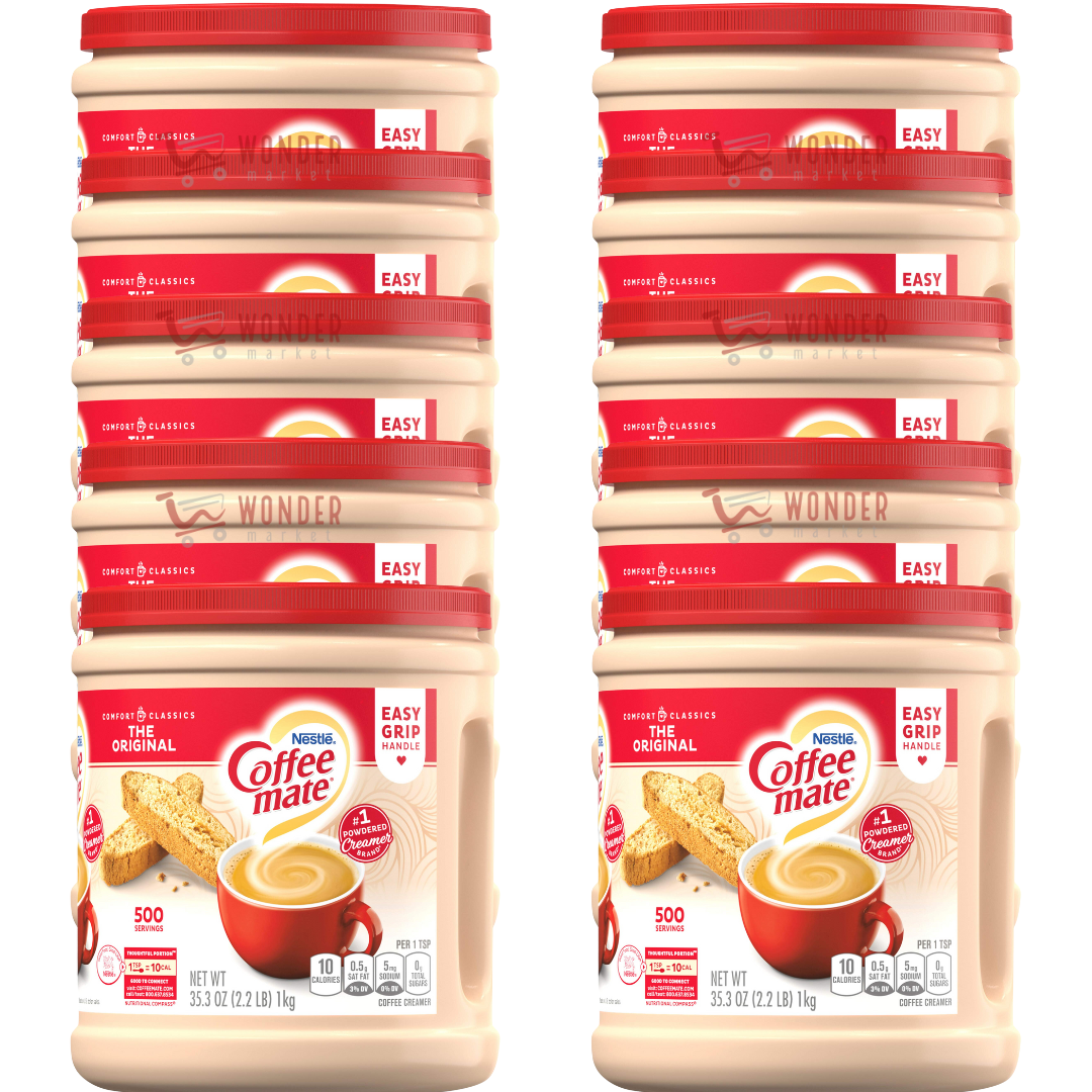Coffee Mate Nestlé original 1000 gr (caja 10 uds)