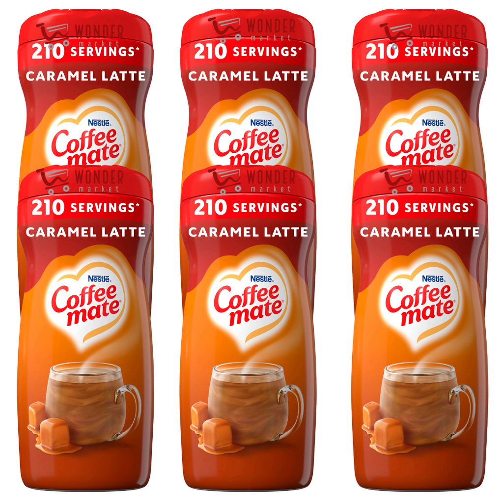 Coffee Mate Caramel Latte 425gr (pack 6 uds)