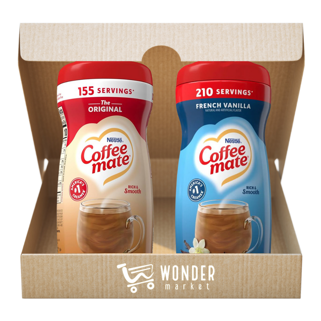 Pack Coffee Mate Original + French Vanilla
