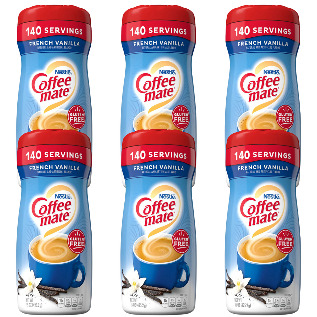 Coffee mate french vanilla PACK 6uds!