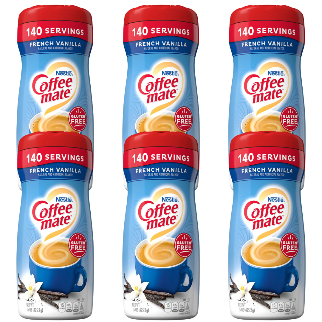 Coffee mate french vanilla PACK 6uds!