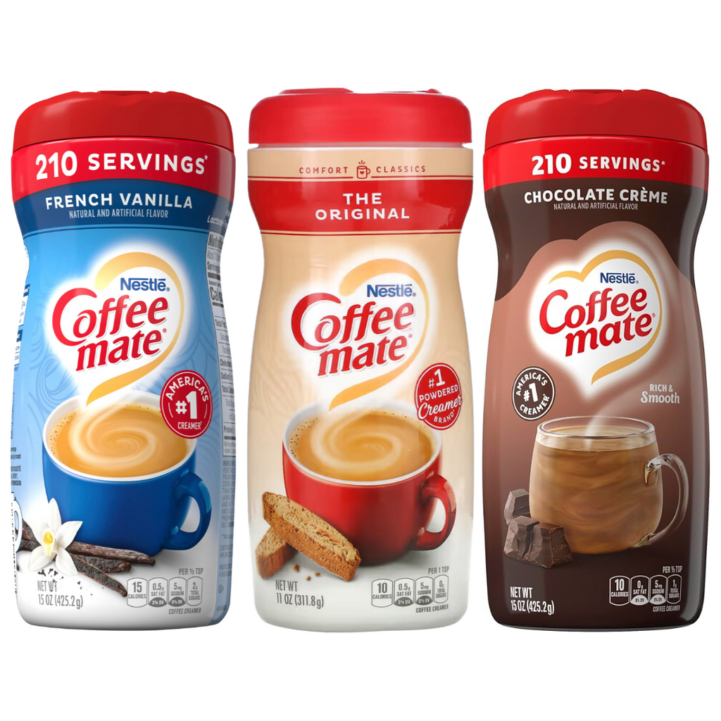 Wonderbox Coffee Mate French Vanilla + Chocolate + Original