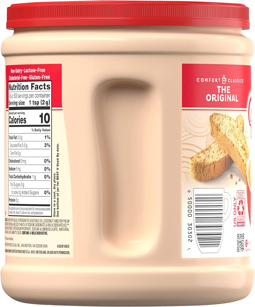 Coffee Mate Nestlé original 1000 gr (caja 10 uds)