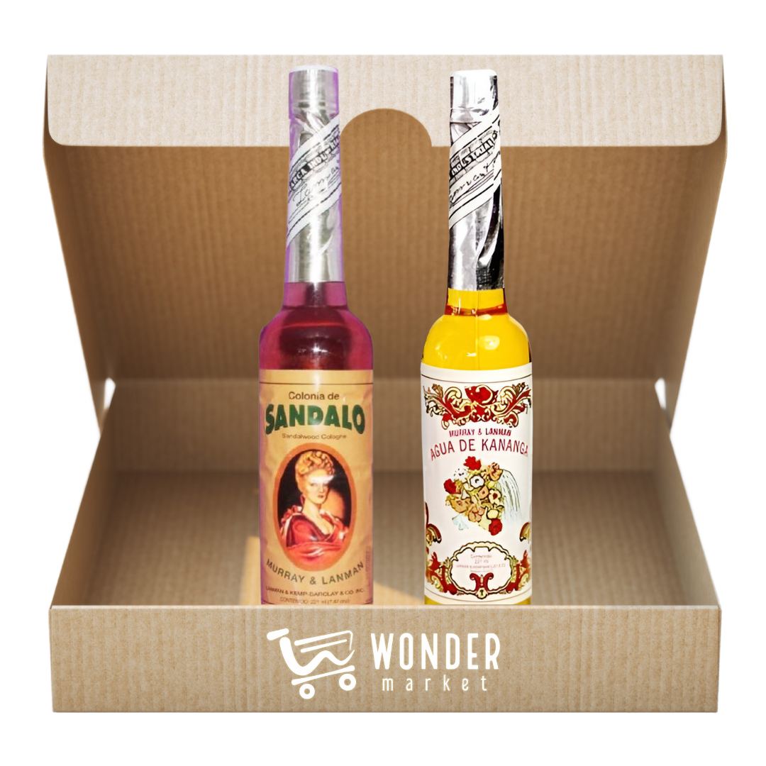 Pack Aguas esotéricas Sándalo 221ml + Kananga 221ml