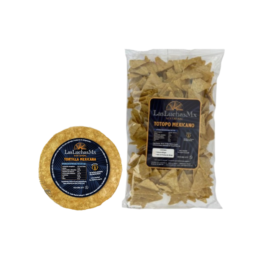 Wonderbox Las Luchas Tortillas Frescas y Totopos