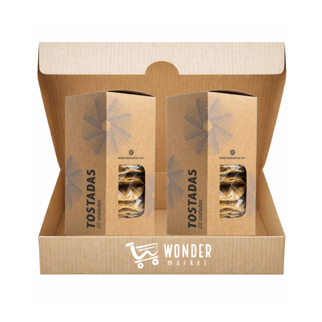 Wonderbox Pack Las Luchas Tostadas de Maíz