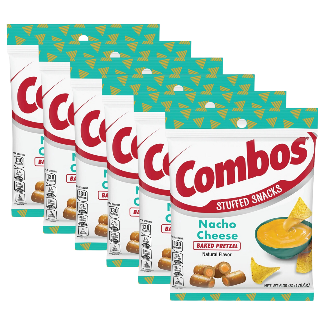 Combos Pretzel Nacho Cheese- Pack 6