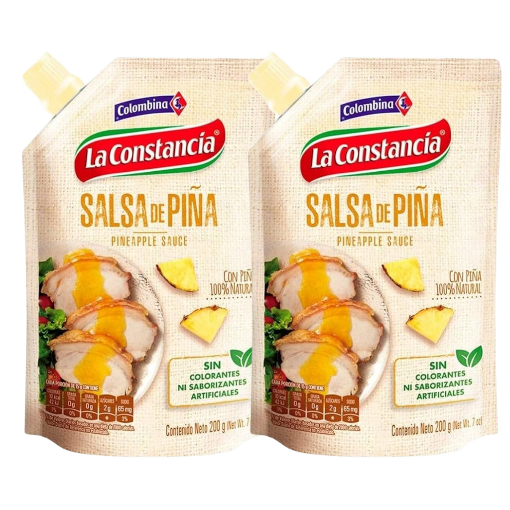 Pack 2 La constancia Salsa de Pi?a 200gr