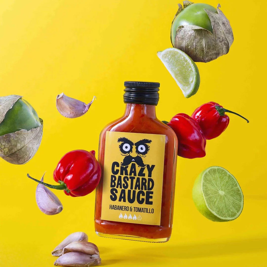 Crazy Bastard Habanero y Tomatillo