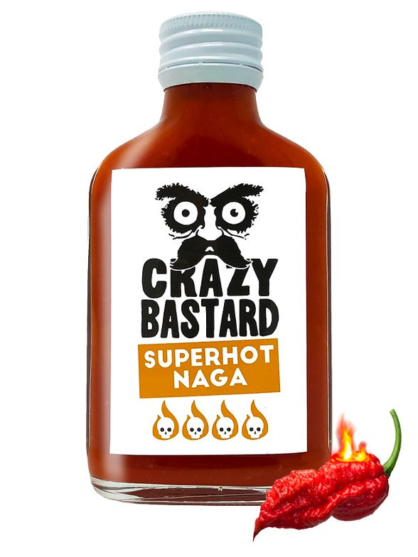 Crazy Bastard Superhot Naga 100ml