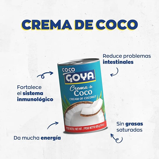 Crema de Coco Goya 425gr