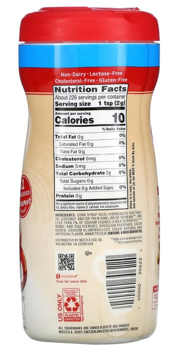 Coffee mate original sin grasas 453.5 gr