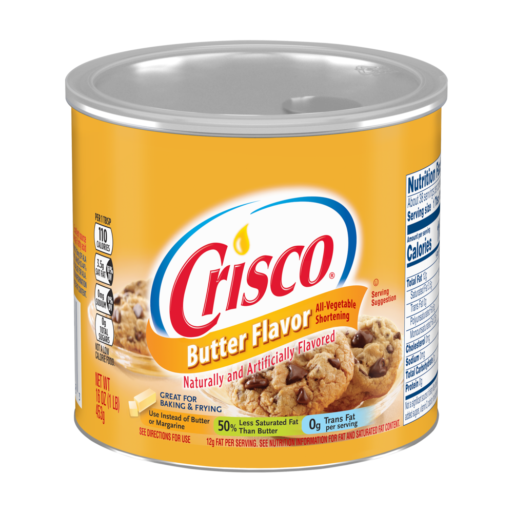 Crisco Manteca vegetal sabor Matequilla 453g