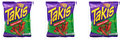Takis Crunchy Fajitas Net Wt 3.25 OZ (92.3g) x3