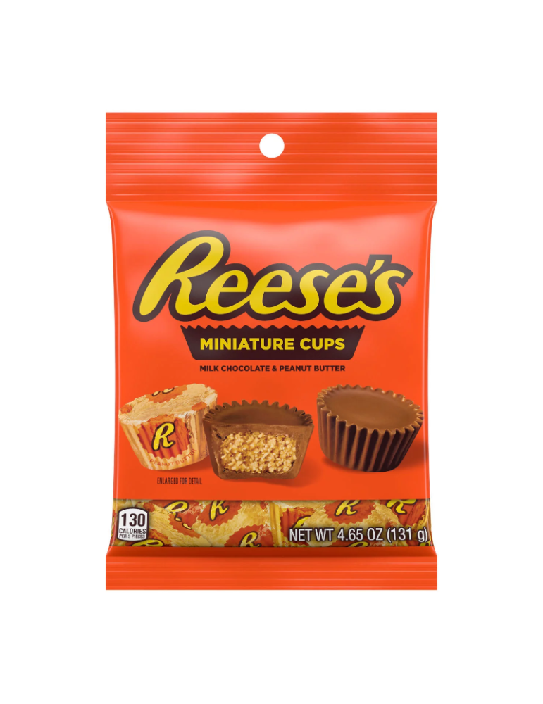 Reese´s Miniature Cups Milk Chocolate & Peanut butter (131g)