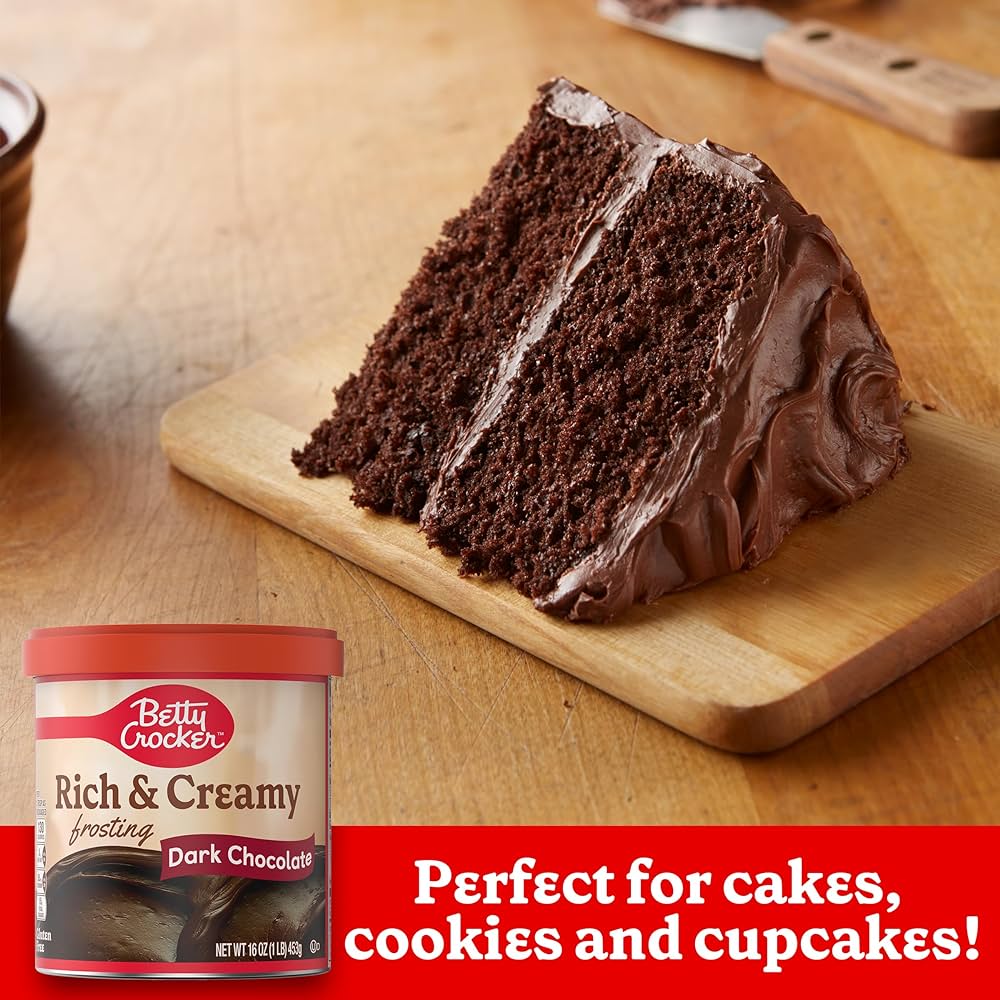 Betty crocker Rich & creamy Frosting  Dark Chocolate 453g