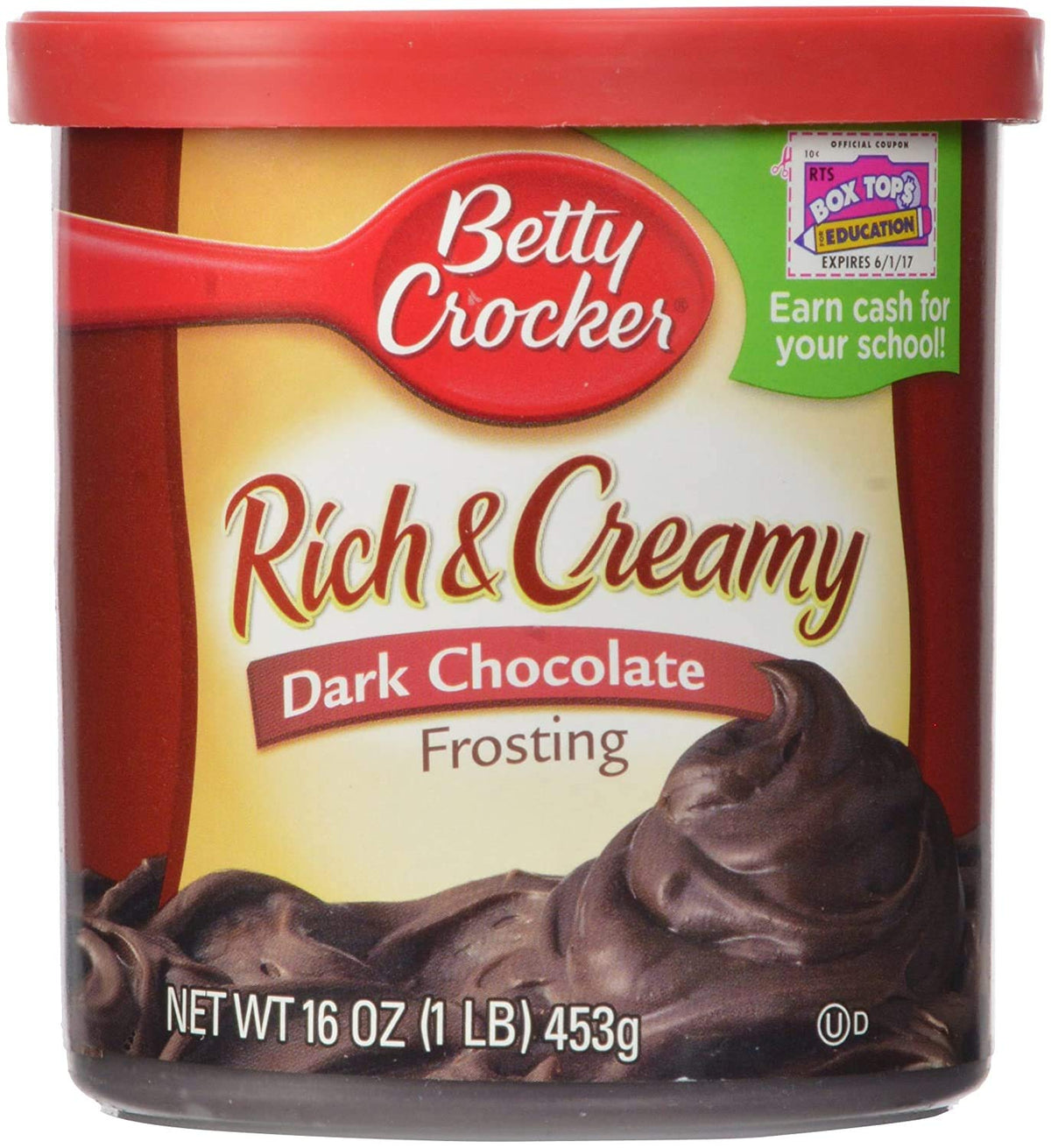 Betty crocker Rich & creamy Frosting  Dark Chocolate 453g
