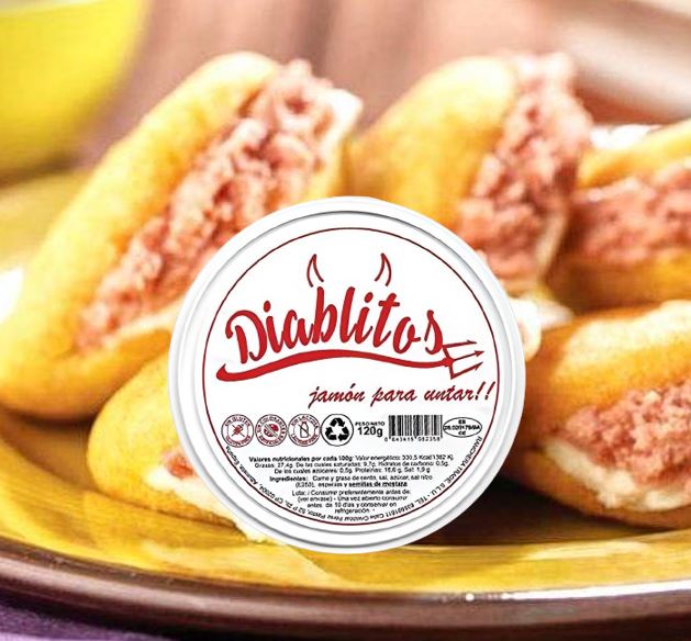 Diablitos Jamon endiablado 120 gr
