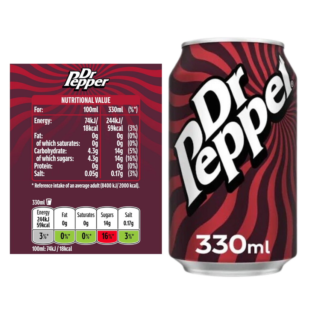 Dr Pepper 330 ml