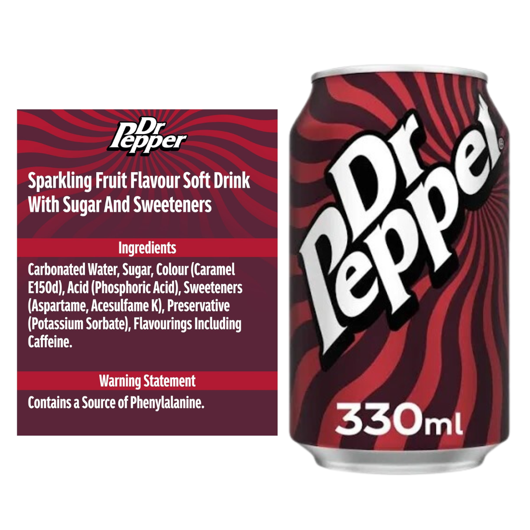 Dr Pepper 330 ml