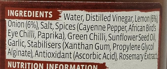 Nandos Salsa De Peri-Peri 125g