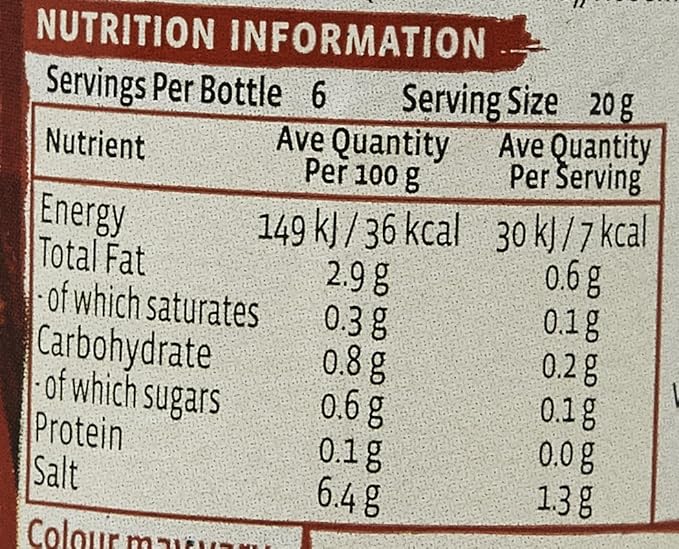 Nandos Salsa De Peri-Peri 125g
