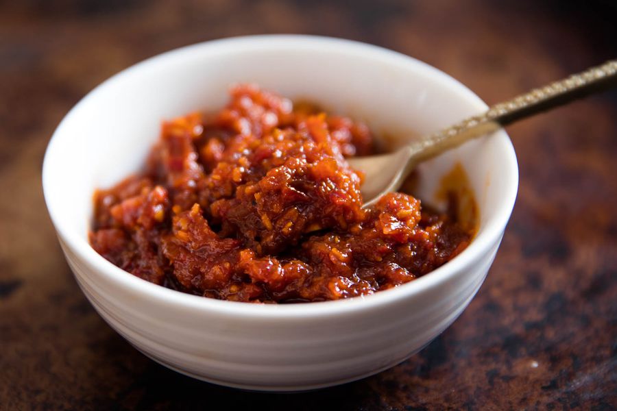 Sambal oelek flying goose extra garlic 245g