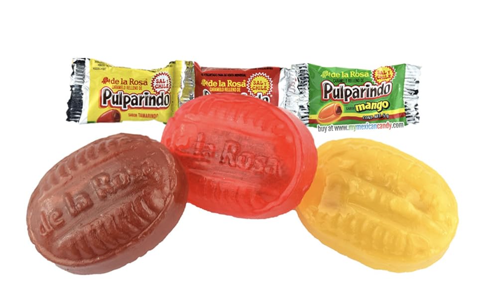 Pulparindo Caramelos rellenos de tamarindo - 500g