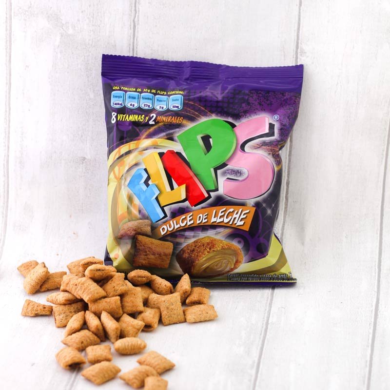 FLIPS Cereales Dulce de Leche 28gr (1 unidad)