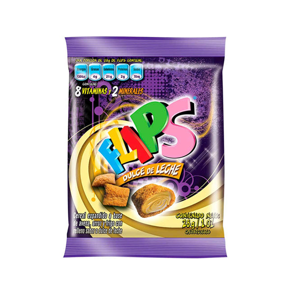 Pack 6 FLIPS Cereales Dulce de Leche