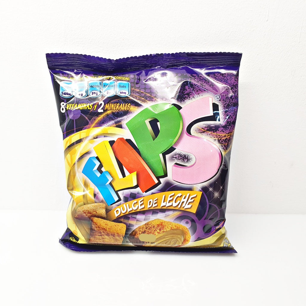 Flips dulce de leche bolsita 120 gr