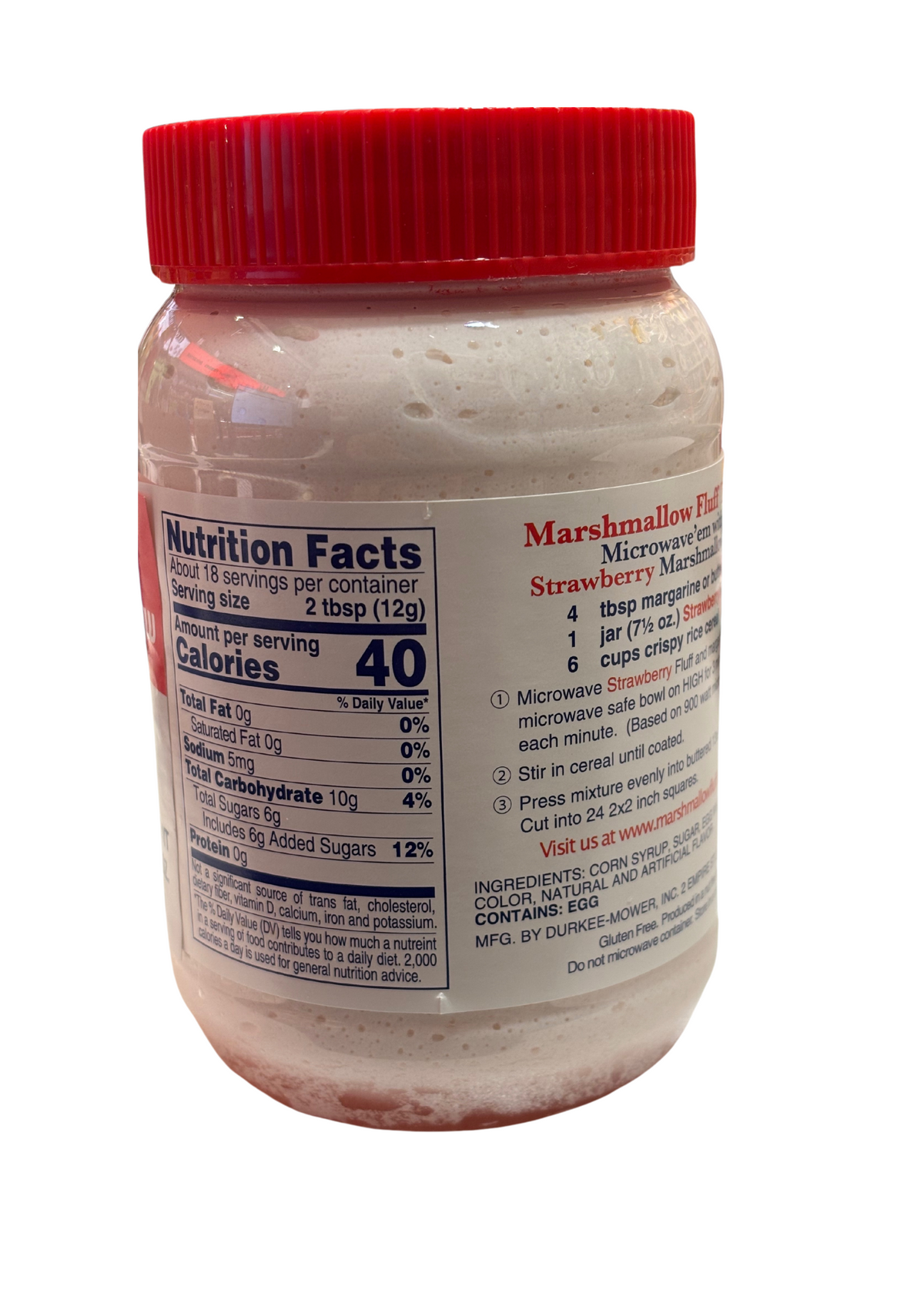Fluff Strawberry Marshmallow  213g