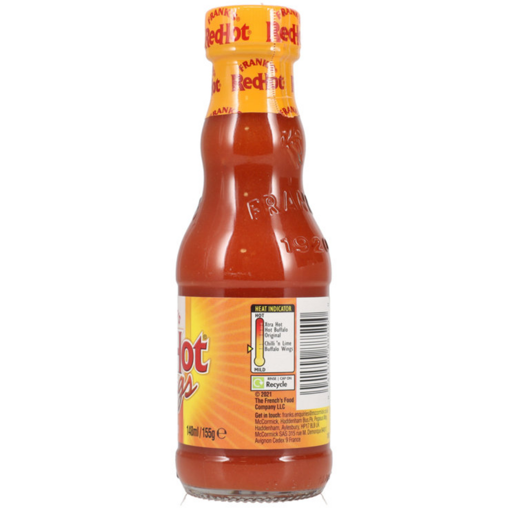Frank's Red Hot Buffalo Wings - 148 ml.